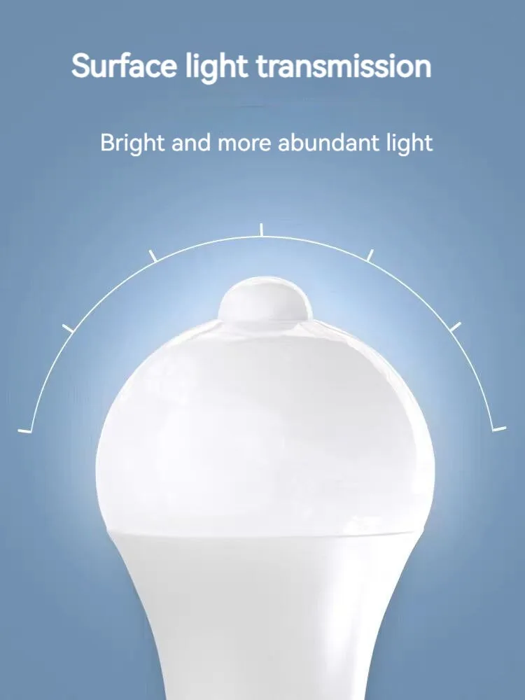 Motion Sensor Bulb LED Lamp B22 PIR Sensor Light Bulb Auto ON/OFF 12W or 15W — view 4