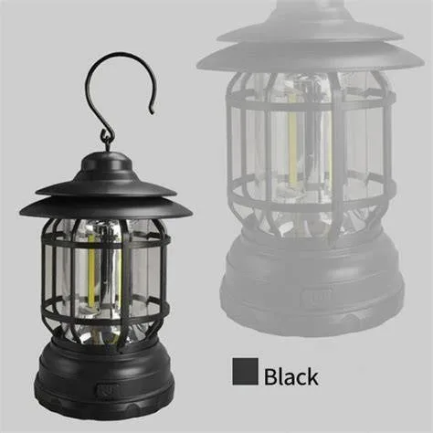 Camping Lanterns Protable Flashlights Led Night Light Portable Emergency Searchlight Hanging Light for Outdoor Camping Hiking, Fishing