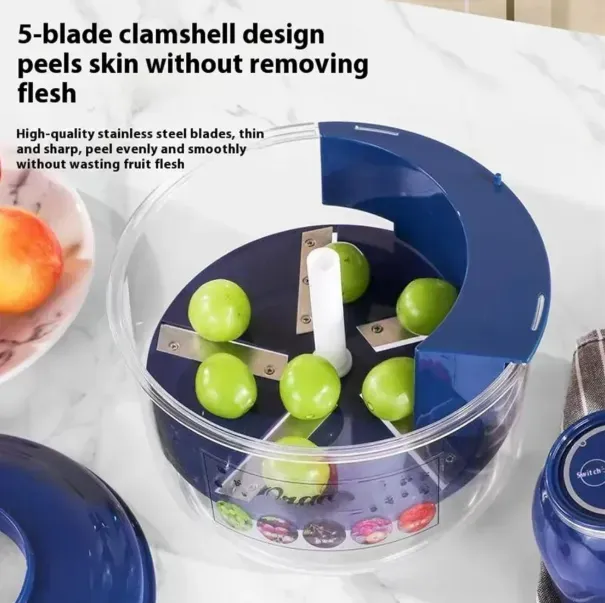 Rechargeable Electric Fruit and Vegetable Peeler ( SCB : 430 ) Suitable for Grapes, Cherry Tomatoes, Garlic