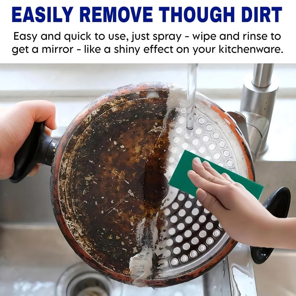 Kitchen Cleaner Spray Powerful Grease & Stain Remover Easy Cleaning 500ml — view 6