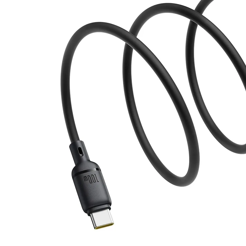 Baseus Silky Series Fast Charging Cable Type-c to Type-C 100W 1m — view 6