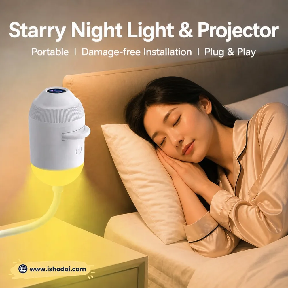 USB Starry Sky Projection Lamp Home Bedroom Night Light Romantic Milky Way Light Car Interior — view 4