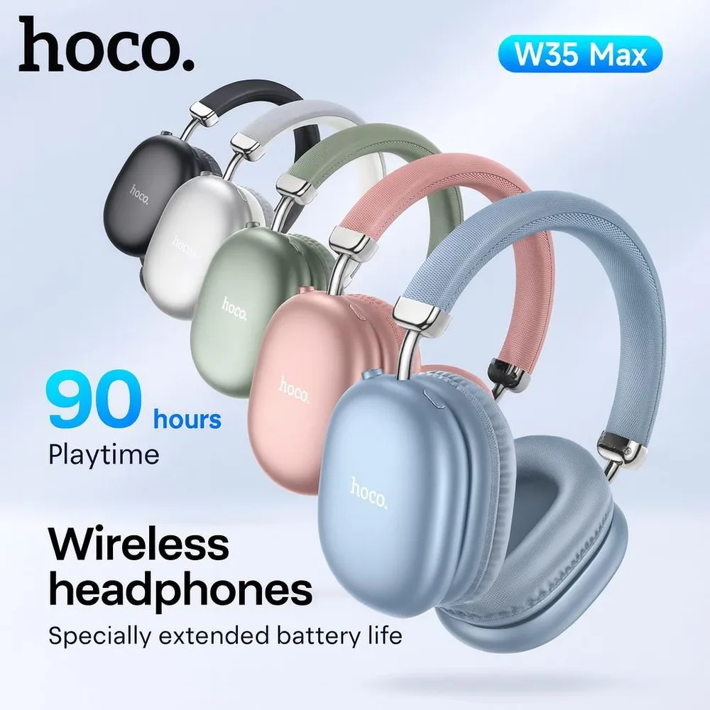 HOCO W35 Max Bluetooth Wireless Headphone — view 4
