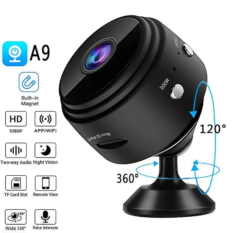Mini Wifi Camera Magnetic 1080p Resoultion — view 2