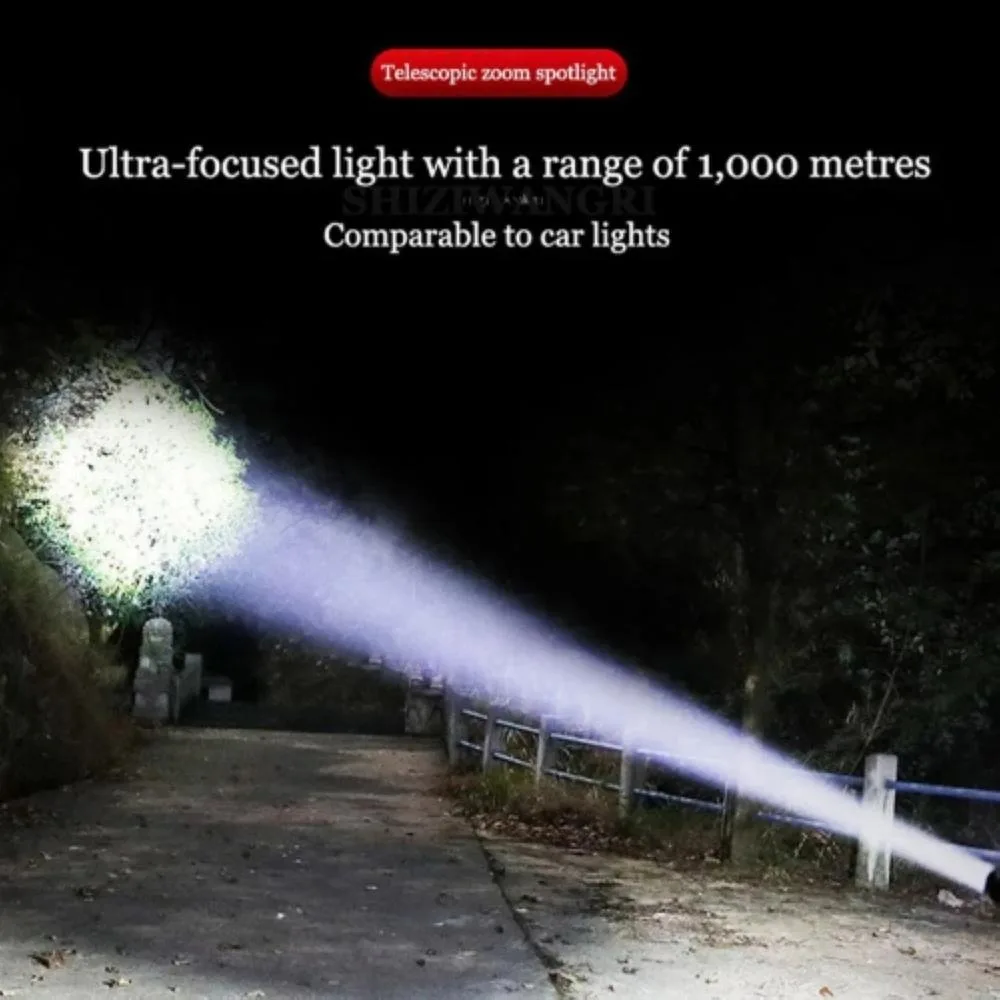 Rechargeable Waterproof LED Torch T40 — view 4