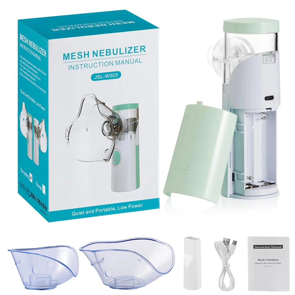 Portable Mini Handheld Mesh Nebulizer Machine - JSL -W303