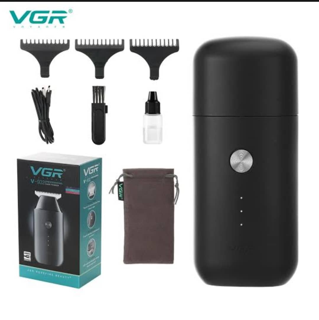 VGR V-932 Zero Cutting Machine Rechargeable Cordless Beard Shaver Electric Hair Trimmer for Men