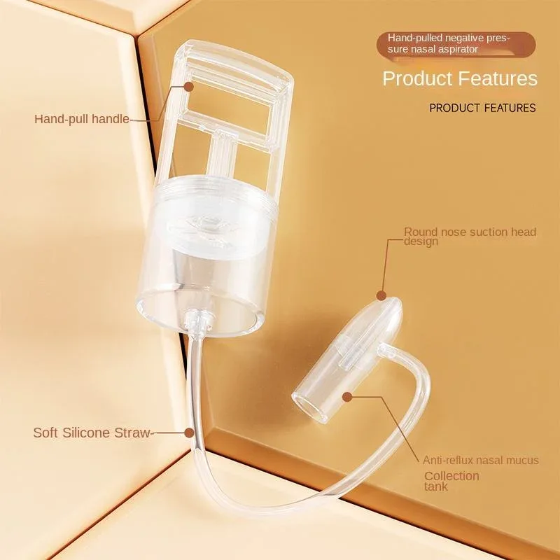 Manual Baby Nasal Aspirator for Baby Nose Cleaner for Baby with High Quality Silicone — view 2
