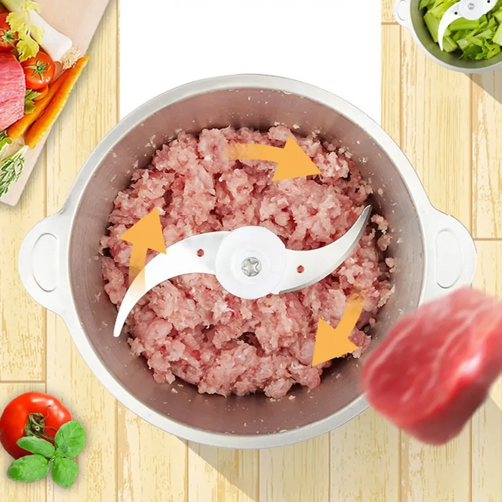 Stainless Steel Material High Quality and Powerfull Food Chopper Grinders — view 3