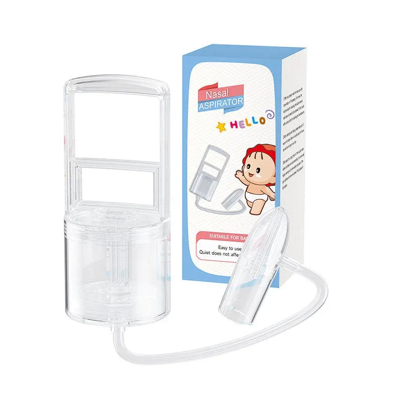 Manual Baby Nasal Aspirator for Baby Nose Cleaner for Baby with High Quality Silicone