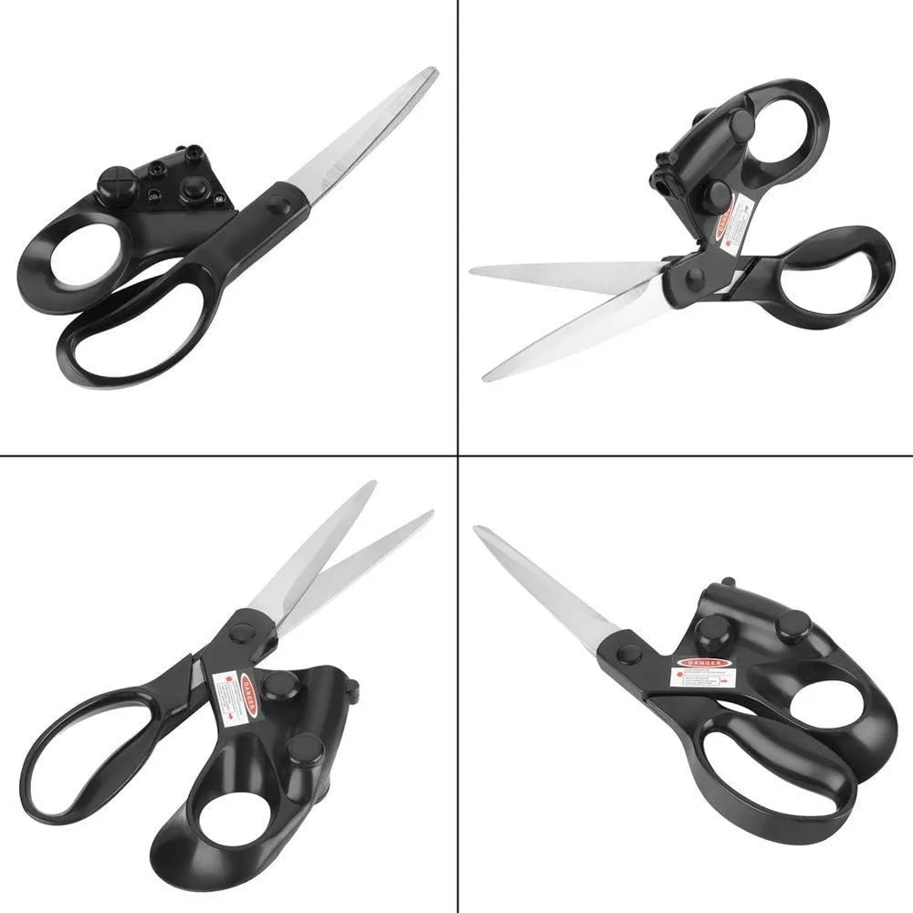 Sewing Laser Scissors, Craft Scissors with Laser Light, Laser Guided Scissors for Paper, Fabrics, Crafts Cutting — view 9
