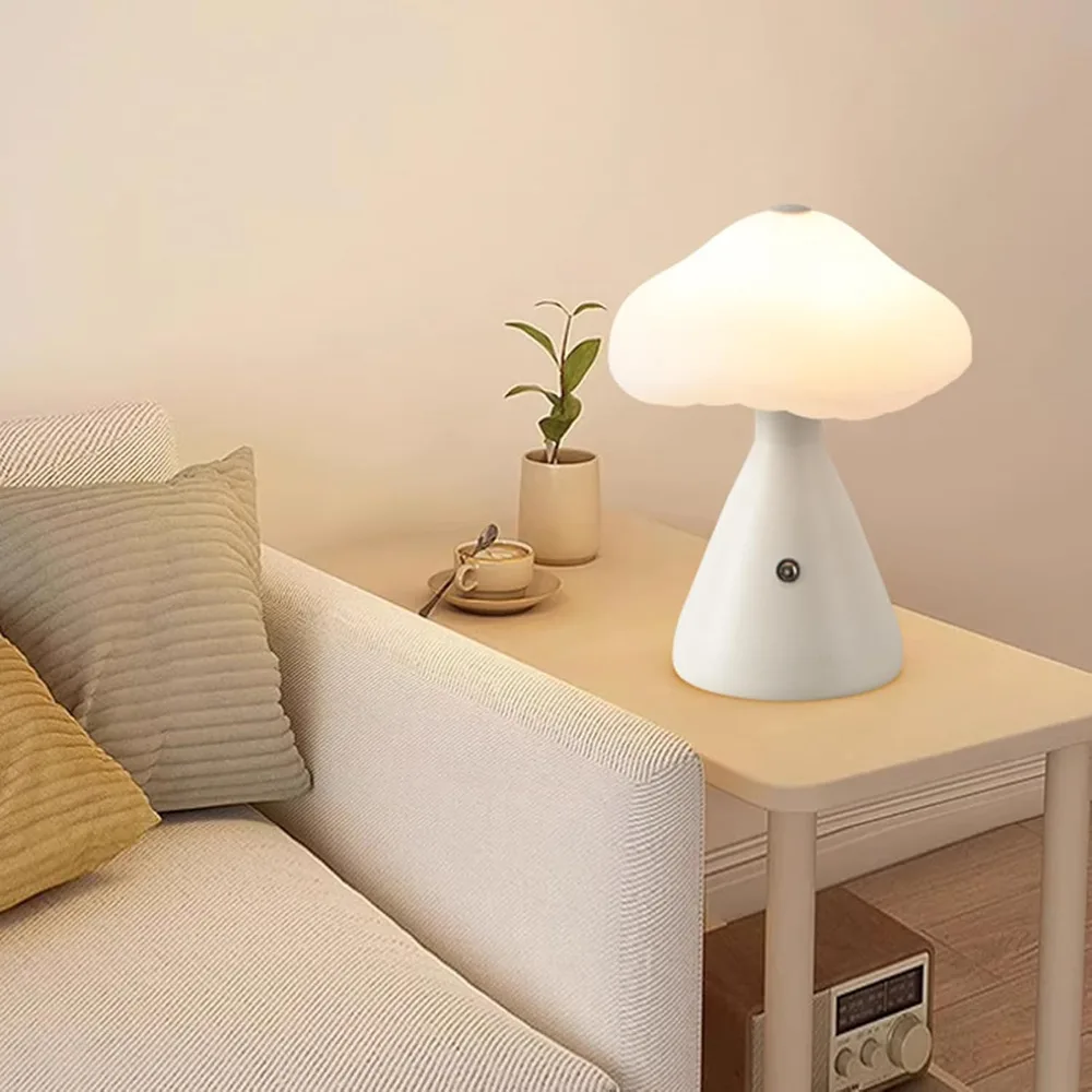 Mushroom Lamp - USB Charging Portable Cordless LED Night Light — view 4