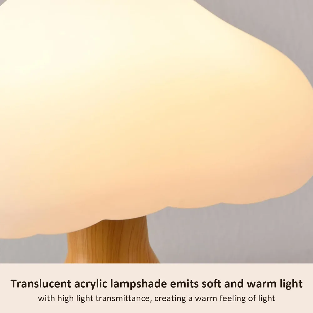 Mushroom Lamp - USB Charging Portable Cordless LED Night Light — view 5